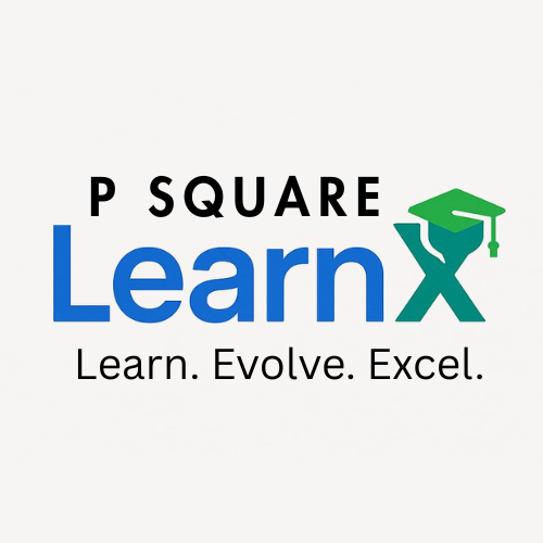 P SQUARE LearnX Logo